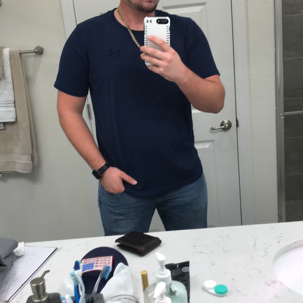 Navy Blue Under Armor HeatGear